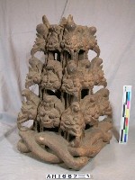 藏品(寺院柱的裝飾)的圖片